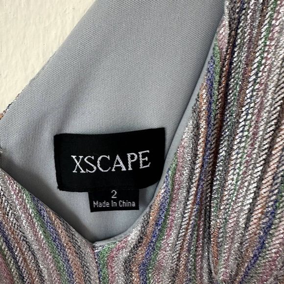 Nordstrom Metallic Multicolor Maxi Dress by Xscape - Picture 6 of 6